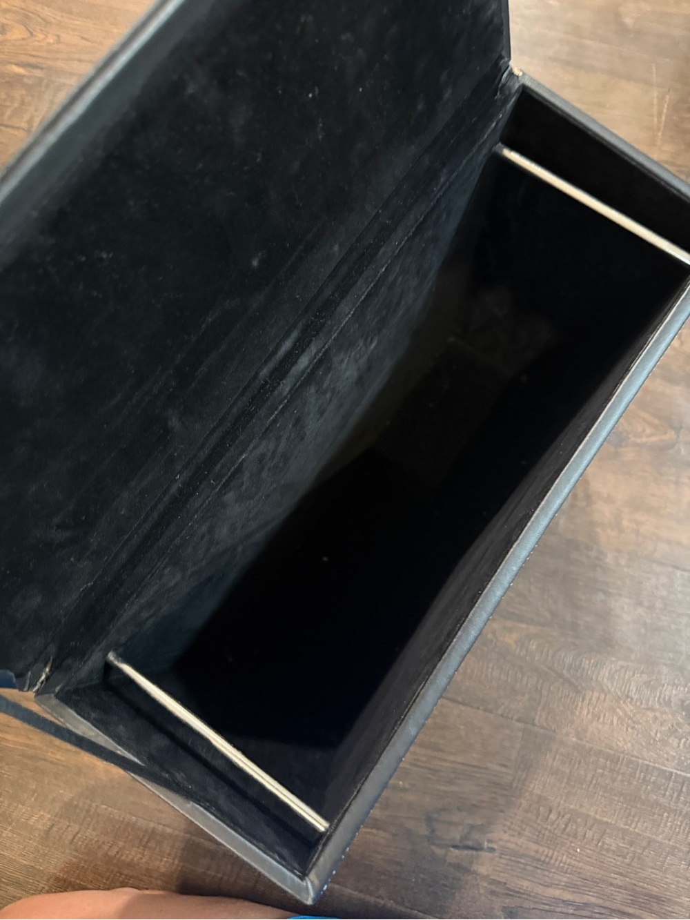 Black Leather File organizer
